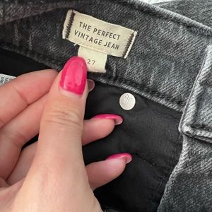 Madewell Perfect Vintage Jean Dark Wash